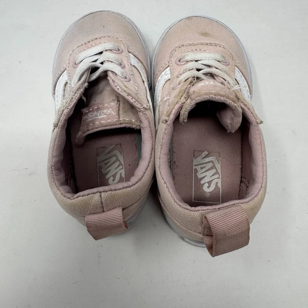Vans Old Skool Toddler Sneakers‎ Low Top Pink Girls Toddler Size 6